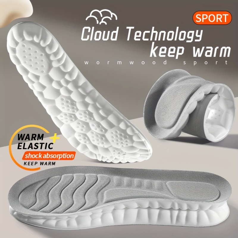 Women'S Shoes High Arch Support - Plantillas deportivas 4D suaves, transpirables, de