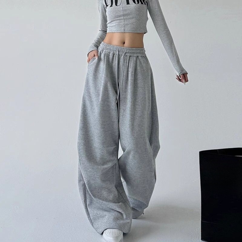 Women Shoes Joggers - Pantalones Deportivos de Pierna Ancha con