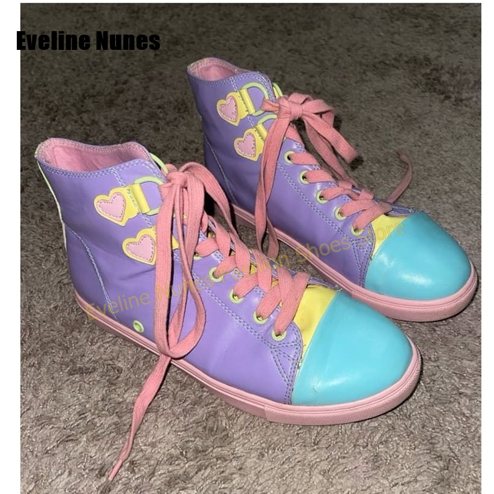 Women Shoes Sneakers - Zapatillas Altas Y2K para Mujer, Estilo