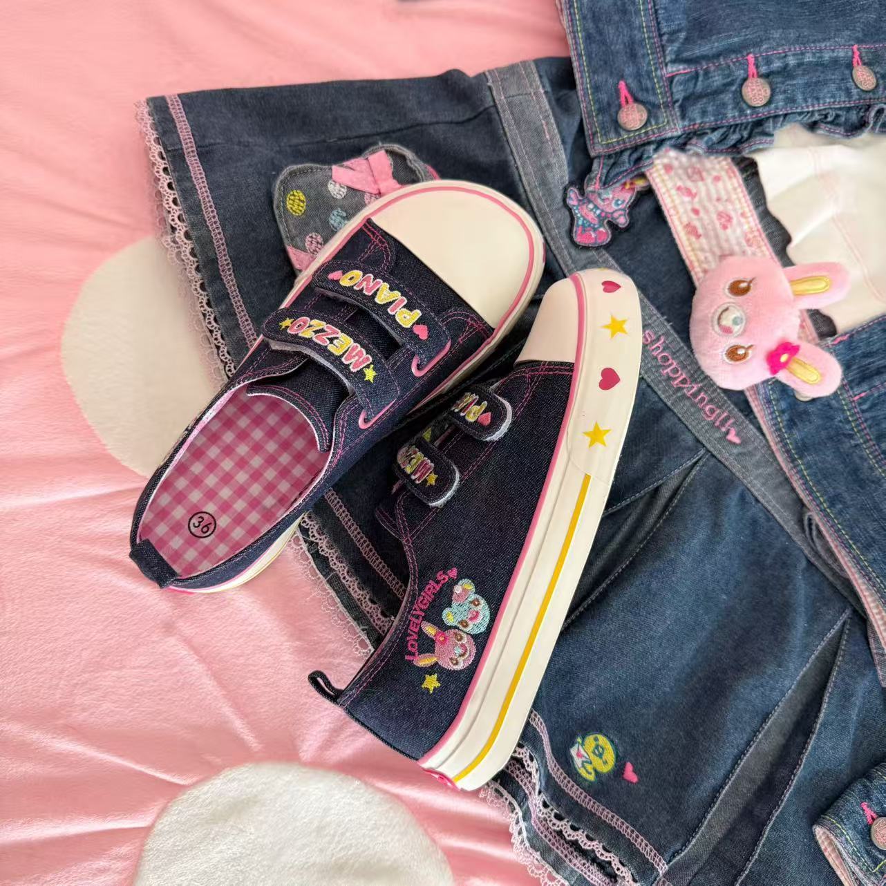 Women Shoes Store - Zapatillas bajas bordadas de primavera-verano, informales,