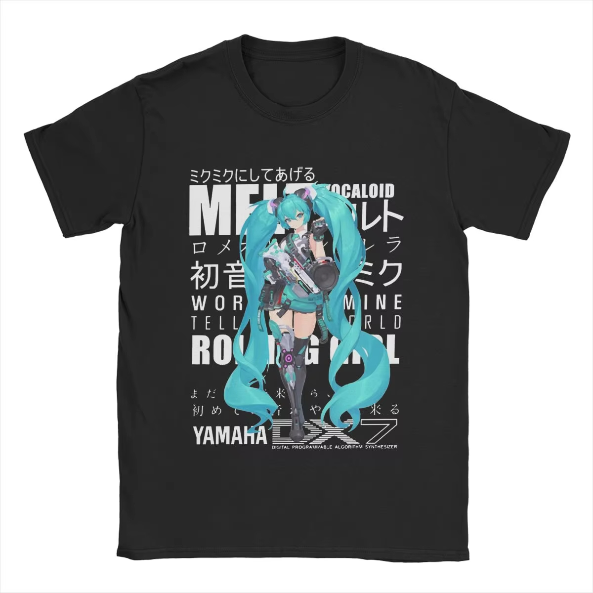 Women'S Shoes For Crews - Camiseta de dibujos animados de Hatsune