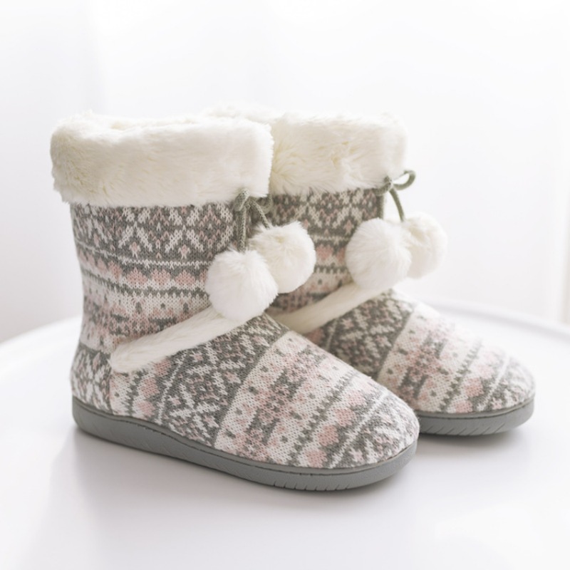 Women Shoes Boots - Zapatillas de felpa botas para mujer