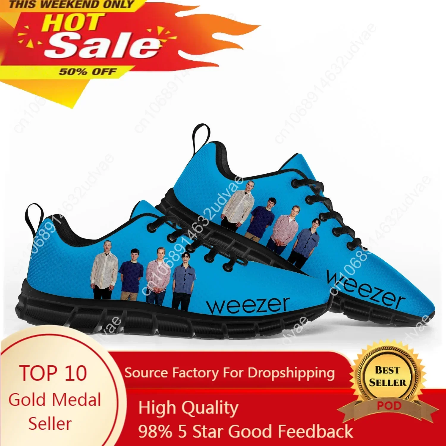 Women Shoes Sneakers - Zapatos Deportivos Weezer para Hombre y