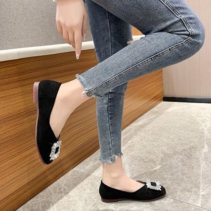 Women'S Shoes In Wide Width - Zapatos Planos de Ancho Amplio para
