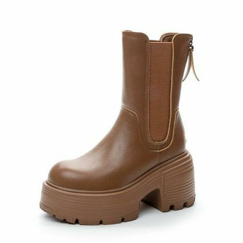 9cm nuevo romo cuero genuino t - Women'S Shoes High Arch Support reseña y precio