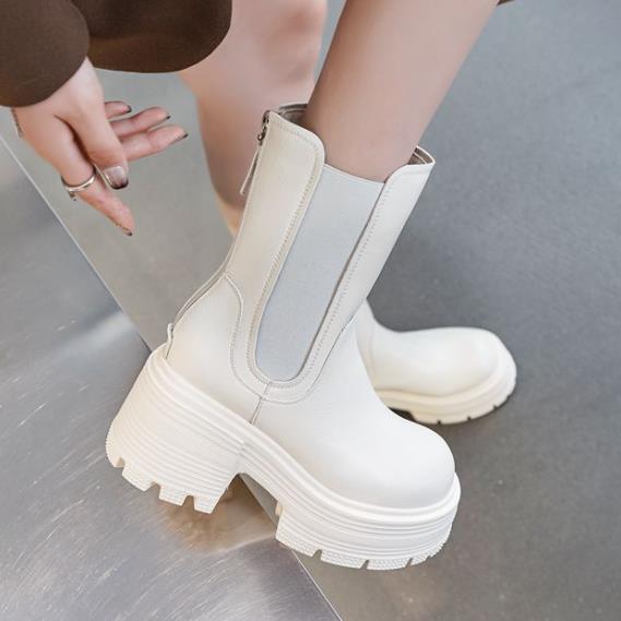 9cm nuevo romo cuero genuino t - Women'S Shoes High Arch Support reseña y precio