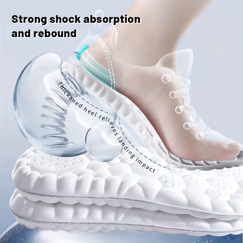 Plantillas deportivas 4D suave - Women'S Shoes High Arch Support reseña y precio