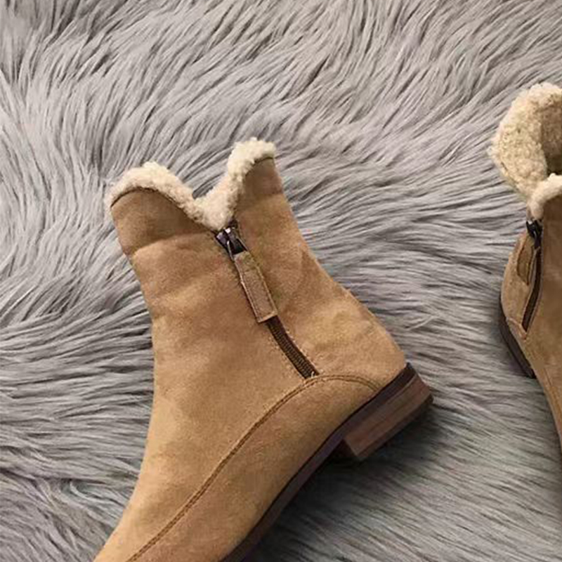 Botas de nieve de piel para Mu - Women'S Shoes Trending 2025 reseña y precio
