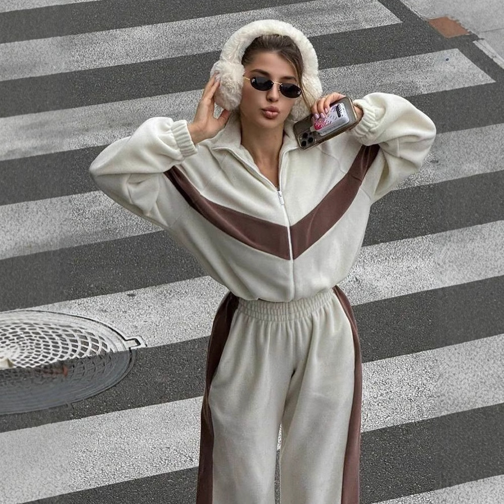 Two Piece Sets Pant Set Tracks - Women Shoes Joggers reseña y precio