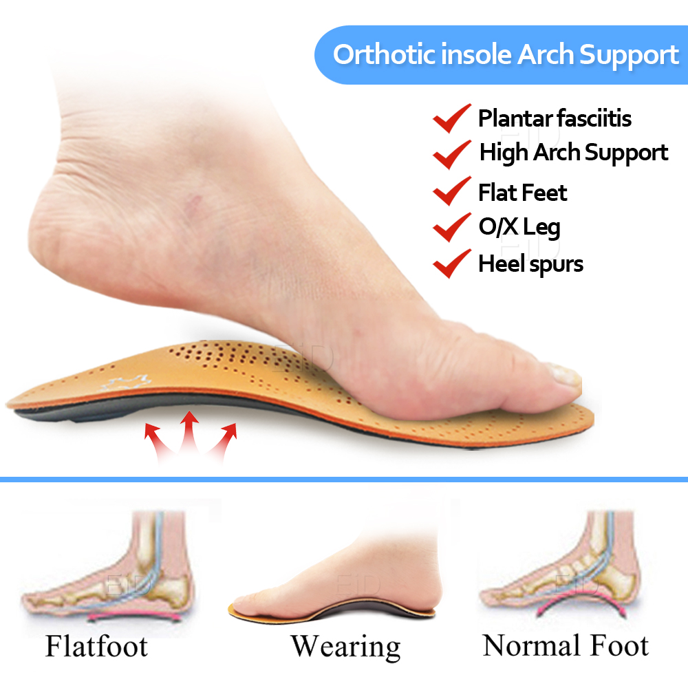 Plantilla ortopédica de cuero  - Women'S Shoes High Arch Support reseña y precio