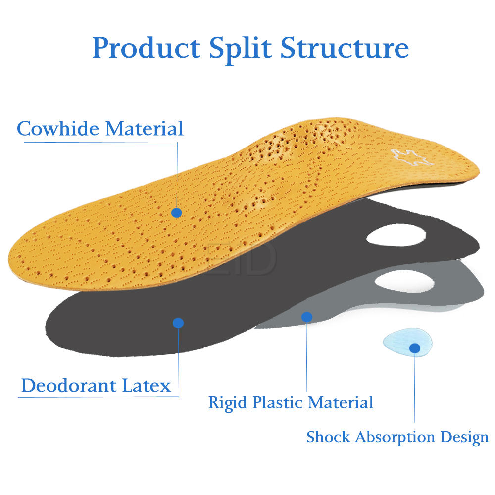 Plantilla ortopédica de cuero  - Women'S Shoes High Arch Support reseña y precio