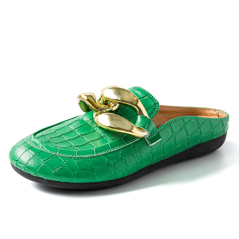 Zapatillas de mujer a la moda, - Gold Chain Sandal reseña y precio