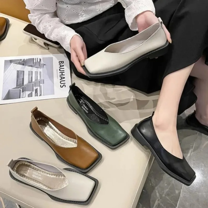 Zapatos de Tacón Bajo para Muj - Women Shoes Sneakers reseña y precio