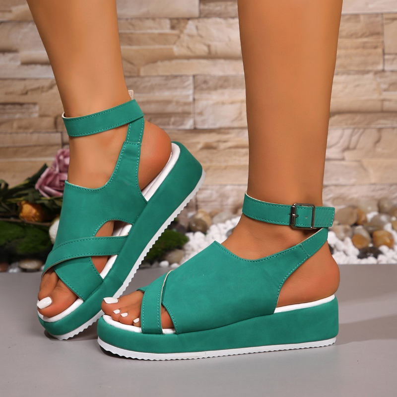 Sandalias Romanas de Plataform - Women'S Shoes In Wide Width reseña y precio