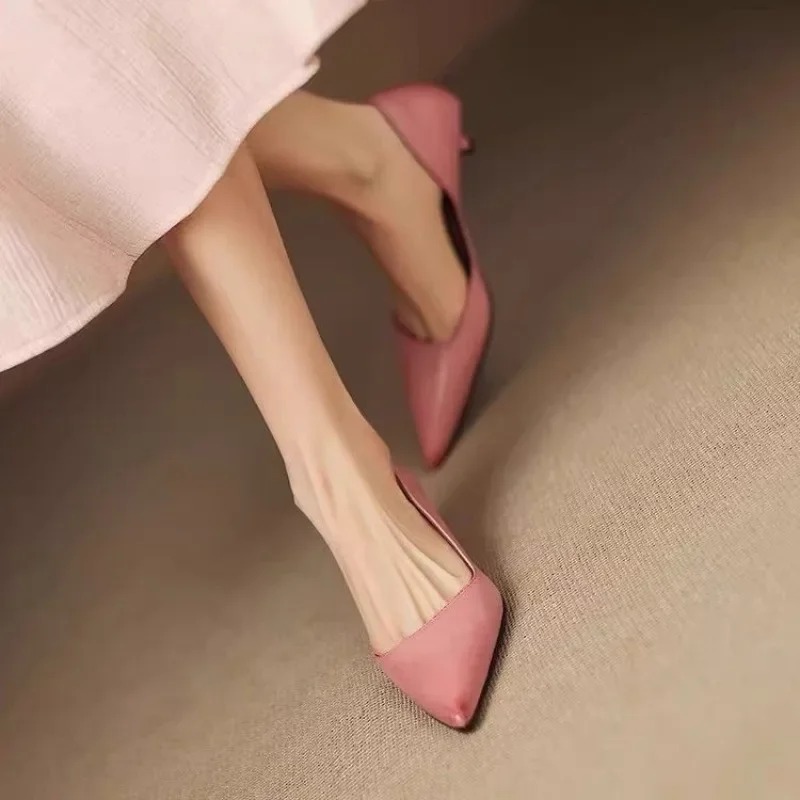 Tacones de aguja con punta est - Women Shoes Size reseña y precio