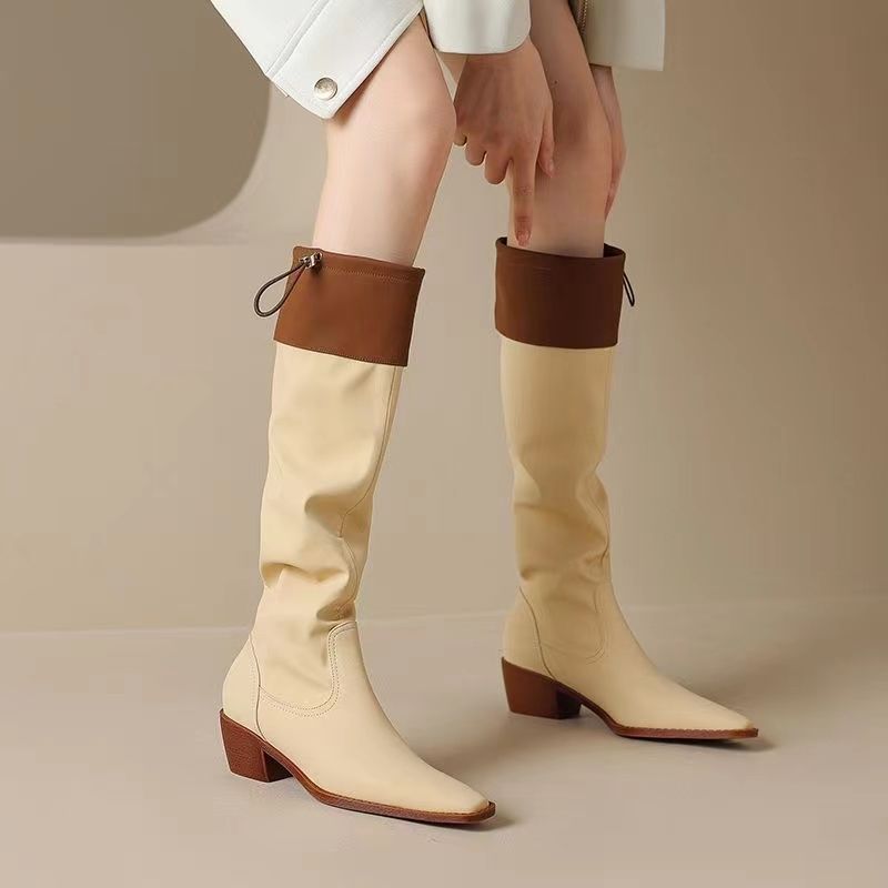 Botas Largas con punta cuadrad - Women'S Shoes Trending 2025 reseña y precio