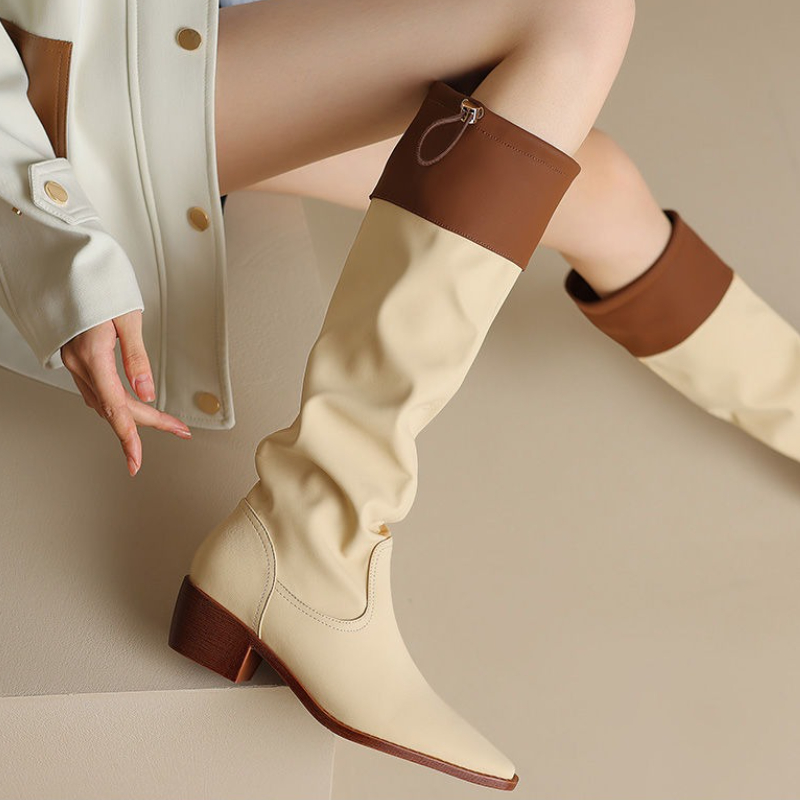 Botas Largas con punta cuadrad - Women'S Shoes Trending 2025 reseña y precio