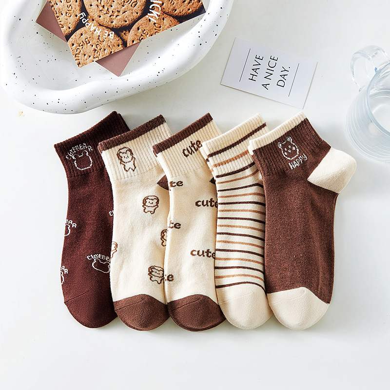 5 pares-calcetines tobilleros  - Women'S Shoes For Crews reseña y precio