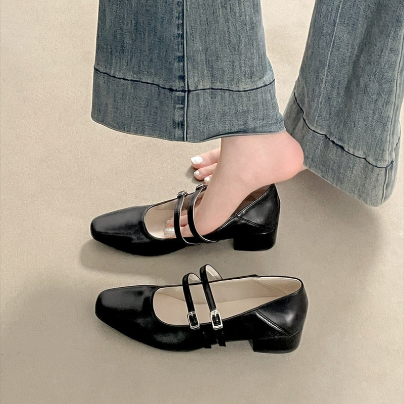 Zapatos Mary Jane plateados de - Women Shoes Size reseña y precio