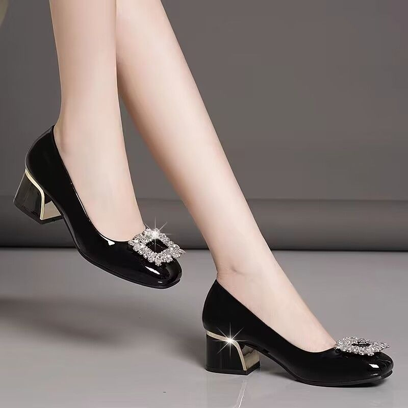 Mocasines de cuero genuino par - Women'S Shoes In Wide Width reseña y precio