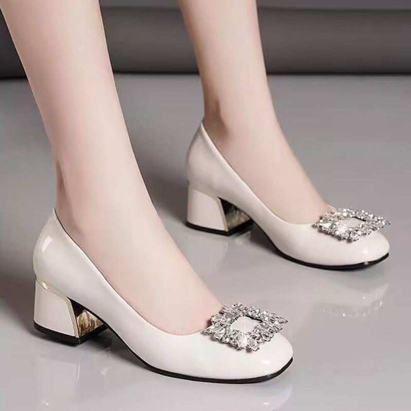 Mocasines de cuero genuino par - Women'S Shoes In Wide Width reseña y precio